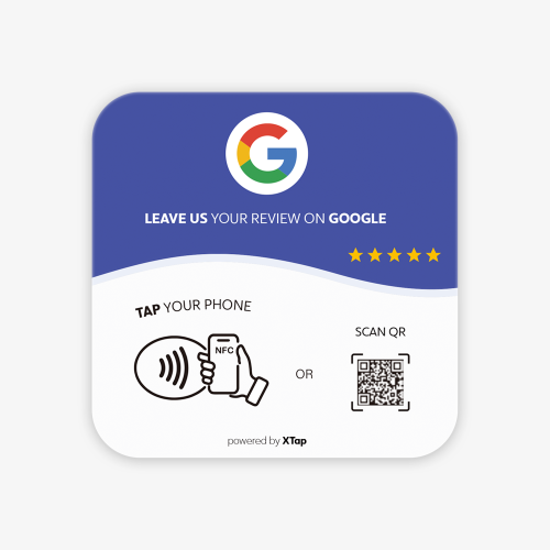 Google Reviews Plate