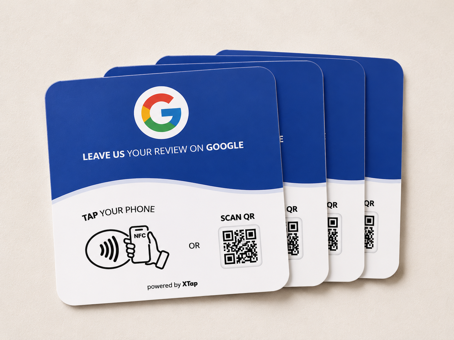 Google Reviews Plates x 5